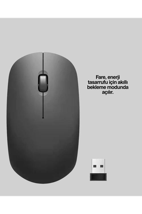 Sessiz Wireless Mouse – 5000 DPI Hassasiyetli ve Hafif Tasarım