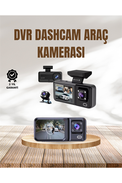 Wi-Fi Destekli Araç Kamerası: 2.7” Ekran, 128GB Destek ve IR Gece Görüş