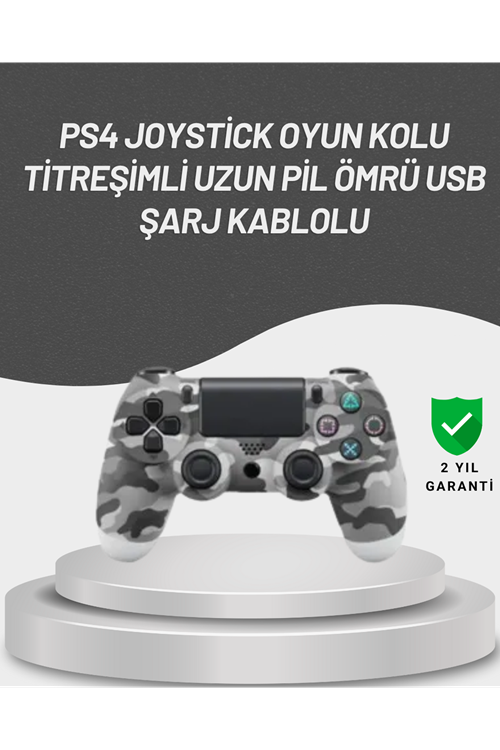 LED Işıklı Oyun Kolu – Durum Göstergeli Şık Tasarım