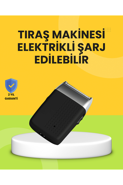 Sessiz, Güçlü ve Şık: Erkeklere Özel Şarjlı Tıraş Makinesi