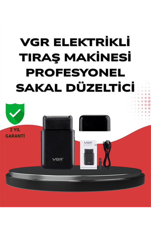 Elektrikli Tıraş Aleti – Hassas Kesim, Kolay Temizlik, Cilt Dostu