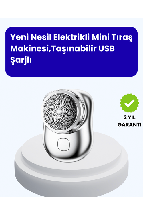 Cep Tipi Elektrikli Tıraş Makinesi – Güçlü, Sessiz, Su Geçirmez ve Ultra Taşınabilir