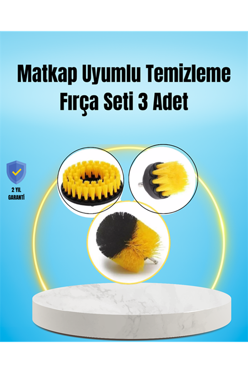 Yağ, Kir ve Pas Temizliği İçin Güçlü Naylon Kıllı Temizlik Fırçası