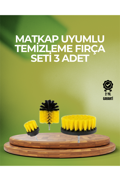 Banyo, Mutfak, Jant ve Fayans Temizliği İçin Uygun Matkap Başlığı
