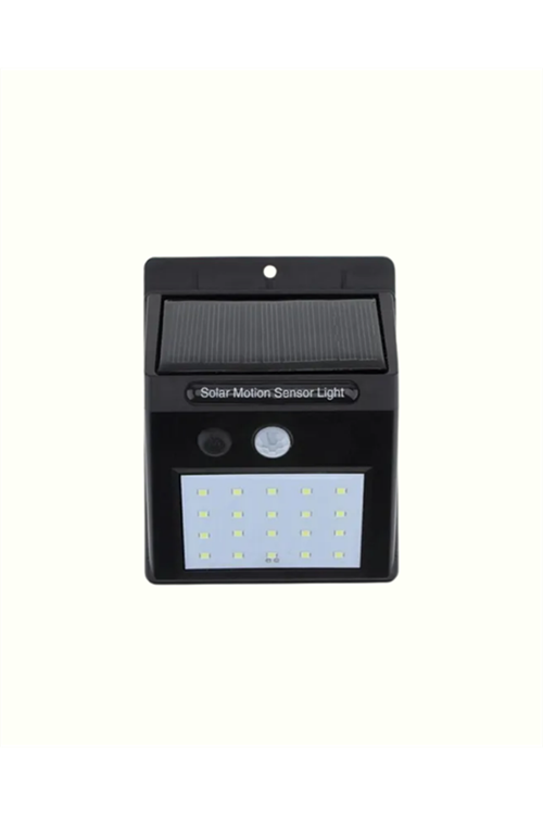 Hareket Sensörlü Solar Lamba | 120° Algılama Açısı, 3-4 Metre Mesafe, Suya Dayanıklı LED