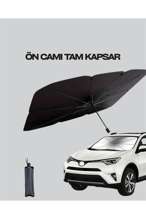 Pratik Ön Cam Güneşliği – Geniş Kapsama Alanı, Kolay Saklama