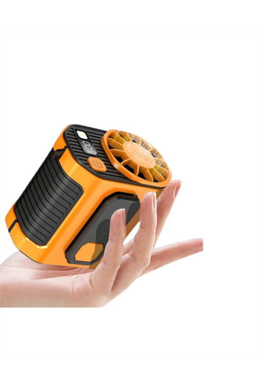Yüksek Hızlı Mini Klima Fan – 11 m/s Rüzgar Gücü, 100 Hız Ayarı
