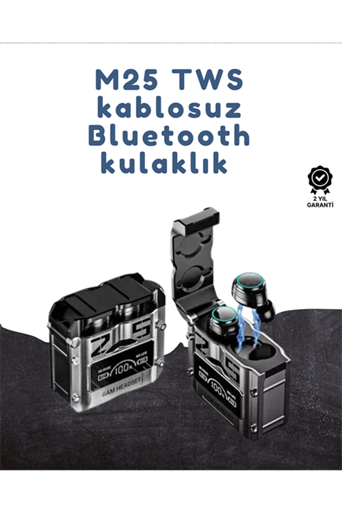 Ergonomik Tasarımlı Bluetooth Kulaklık | Suya Dayanıklı | Dokunmatik Kontrollü