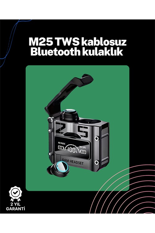 Kablosuz Kulak İçi Kulaklık | Gecikmesiz Oyun Modu | IOS ve Android Uyumlu