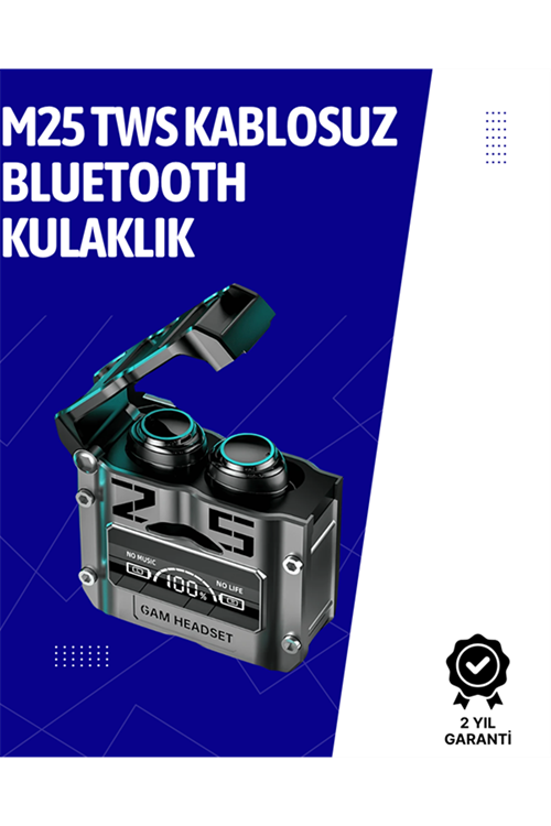 Mikrofonlu Kulaklık | Gürültü Engelleyici | 180 Saat Kullanım Süresi | LED Göstergeli
