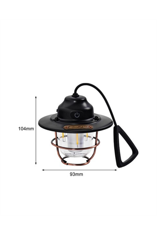 Dış Mekan İçin Şık LED Fener – 4400mAh Pil, IPX4 Su Geçirmez, Asılabilir