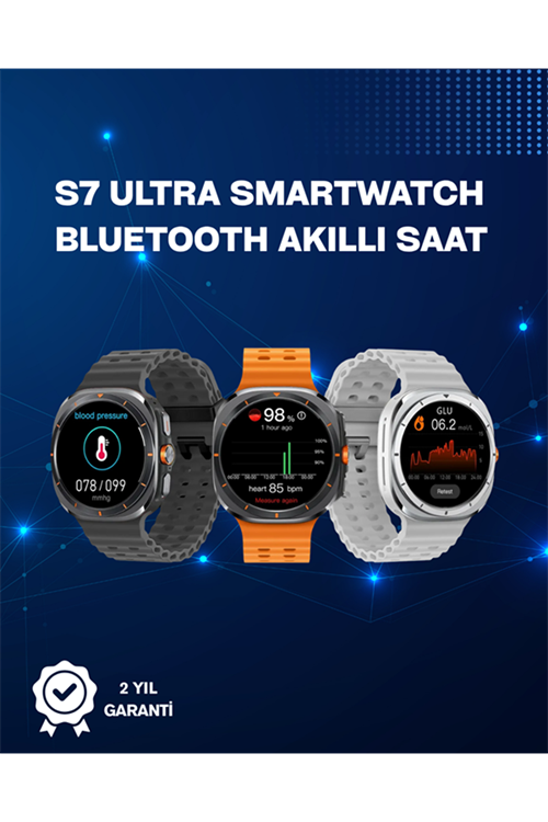 Akıllı Saat | Kalp Ritmi, Nabız ve Uyku Takibi | iOS Uyumlu