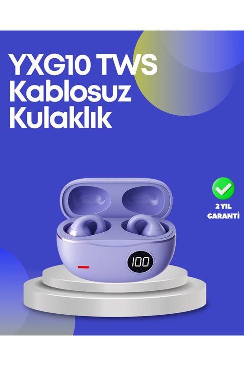 YXG10 Bluetooth Kulaklık – Cilt Dostu, Uzun Pil, Çift Dil Destekli Akıllı Tasarım