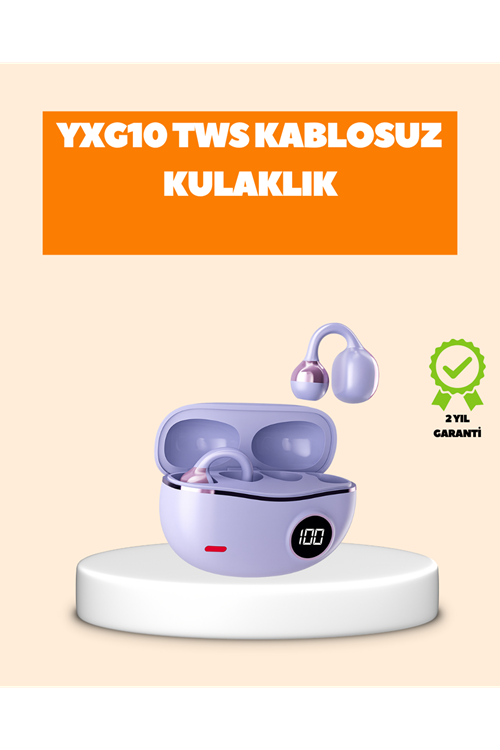 YXG10 Klipsli Açık Kulaklık – Spor İçin Uygun, APTX Ses, Ergonomik Yapı