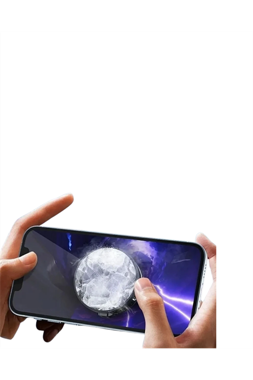 RGB Işıklı Girdap Fanlı Mobil Soğutucu | Manyetik Montaj | Type-C Girişli