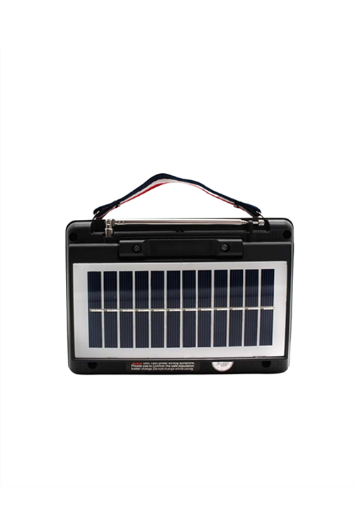 KTF-1428 Nostaljik Solar Enerjili Bluetooth Speaker – Radyo, SD/USB MP3 Çalar, Güçlü Taşınabilir Hoparlör