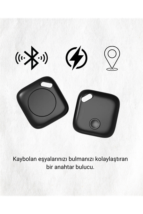 Bluetooth Destekli Akıllı Takip Cihazı | Mobil Uygulama Kontrollü | Kaybolan Eşyalar İçin Konum Bulma Teknolojisi