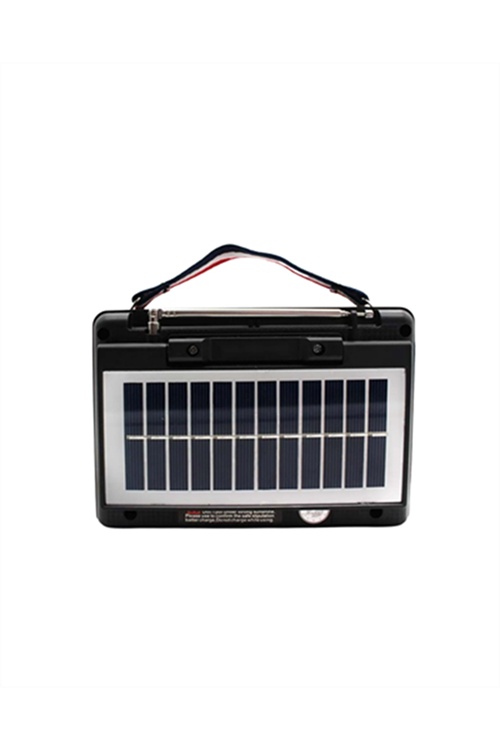 KTF-1428 Taşınabilir Güneş Enerjili Bluetooth Radyo Hoparlör – Şarjlı, Radyo, MP3, AUX Girişli