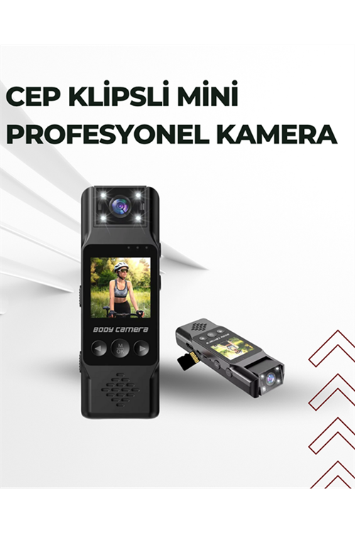 WiFi ile Uzaktan Erişimli Mini Kamera – 1200mAh Batarya, 1080P Video Çekimi