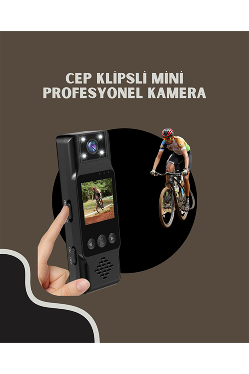WiFi Özellikli Taşınabilir Kamera – 1.3” TFT Ekran, 3MP Fotoğraf, 128GB Kart Desteği