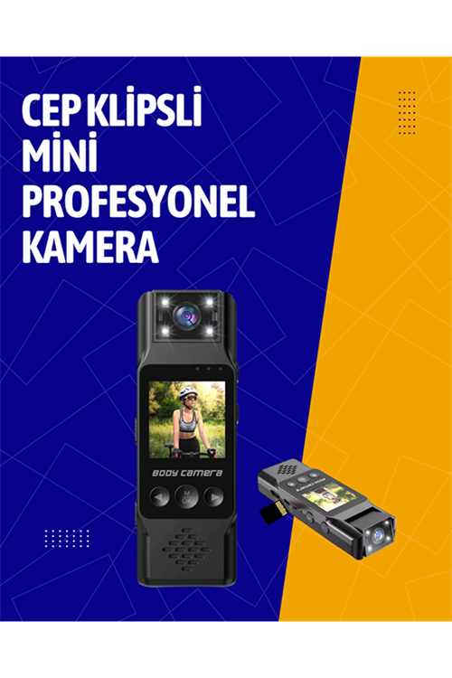 Kablosuz WiFi Bağlantılı Full HD Mini Kamera – Döngüsel Kayıt ve Hareket Algılama Özellikli