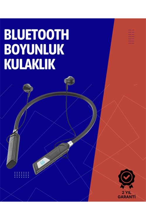 Ergonomik Tasarımlı Bluetooth Kulaklık – Gürültü Azaltmalı, Manyetik