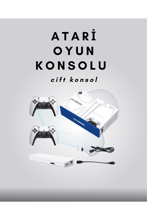 4K Destekli Bluetooth Retro Oyun Konsolu – M15 Modeli