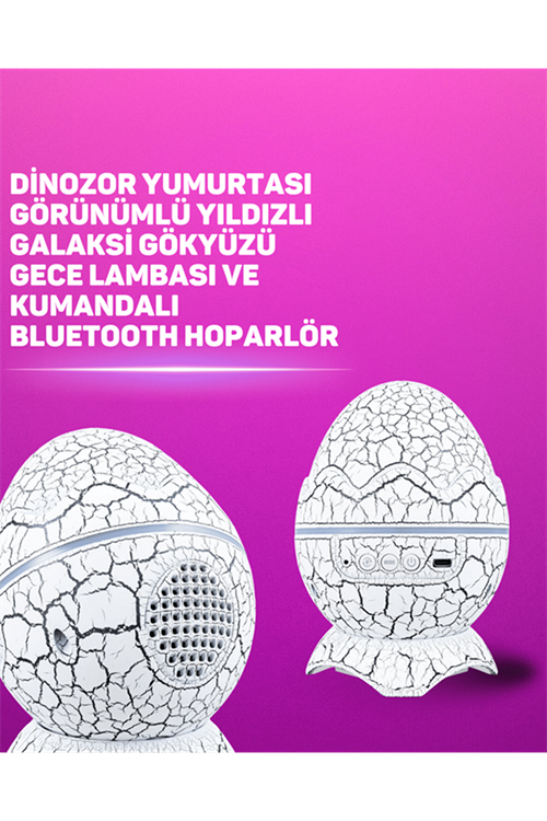 Bluetooth Hoparlör Özellikli 7 Renkli Gece Aydınlatması