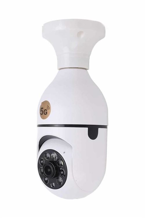 Akıllı Kamera Wifi Kamera Duylu Ampul Görünümlü 360 Derece Dönebilen Ev Kamerası