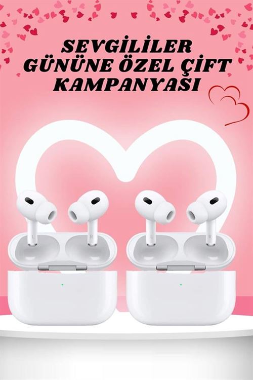 Sevgiliye Hediye Çift Kulaklığı Yeni Nesil Pro Kulaklık Sevgililer Gününe Özel Kampanya