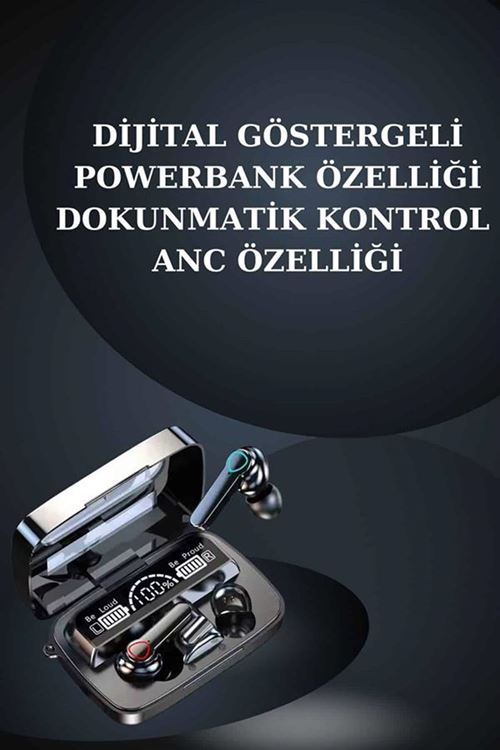 Kulak İçi Kablosuz Bluetooth Kulaklık ve NFC ve GPS Özellikli Akıllı Saat Alarm ve Titreşim