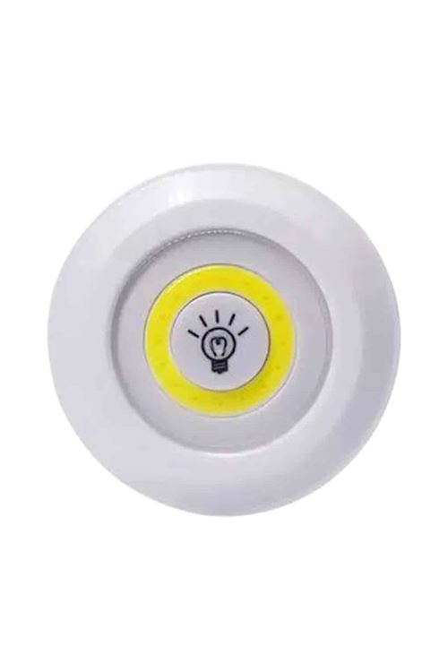 Led Lamba 3'lü Uzaktan Kumandalı Yapışkanlı
