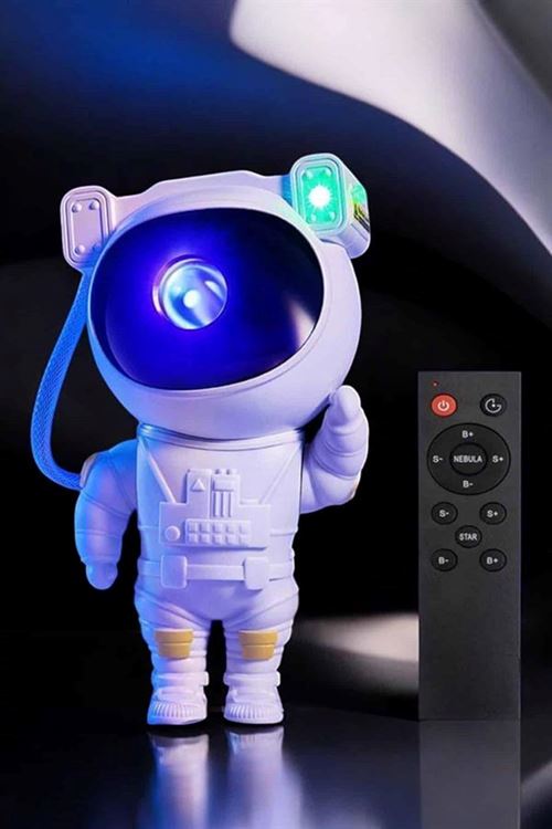 Astronot Görünümlü Projeksiyon Speaker Taşınabilir
