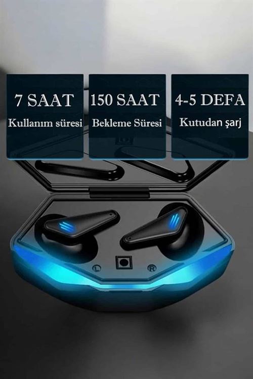 Bluetooth Gamer Oyuncu Kulaklığı ANC Özelliği Yüksek Ses Kaliteli