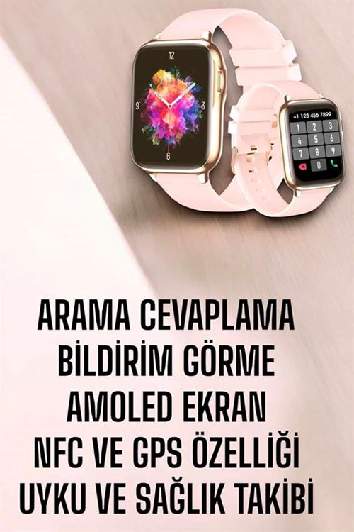 Akıllı Saat Kadınlara Uyku Ve Sağlık Takibi Yapabilen Bileklik Hediyeli