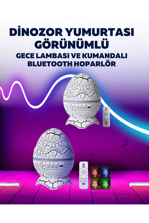 Dinazor Yumurta Gece Lambası