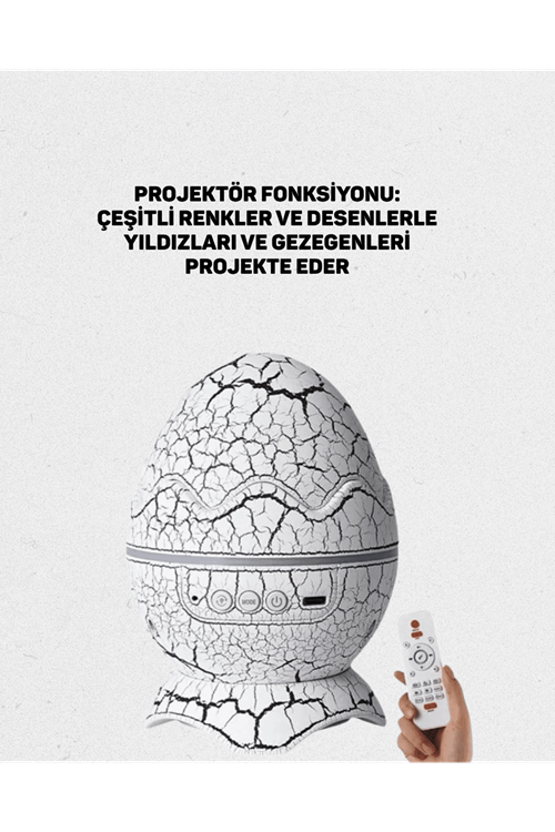 Yıldız Gökyüzü Efektli Çok Modlu Gece Işığı