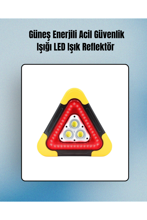 2000mAh Kapasiteli Taşınabilir Üçgen Park Lambası