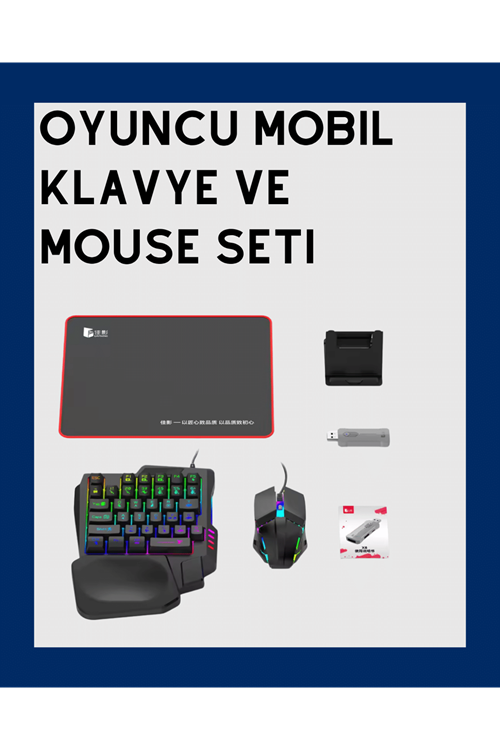 Kablosuz Mobil Oyun Kiti – 5 Parça Tam Set