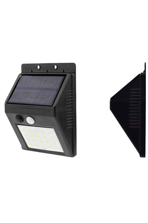 Bahçe Aydınlatması Güneş Enerjili Led Işık Lamba Sensörlü Dekoratif