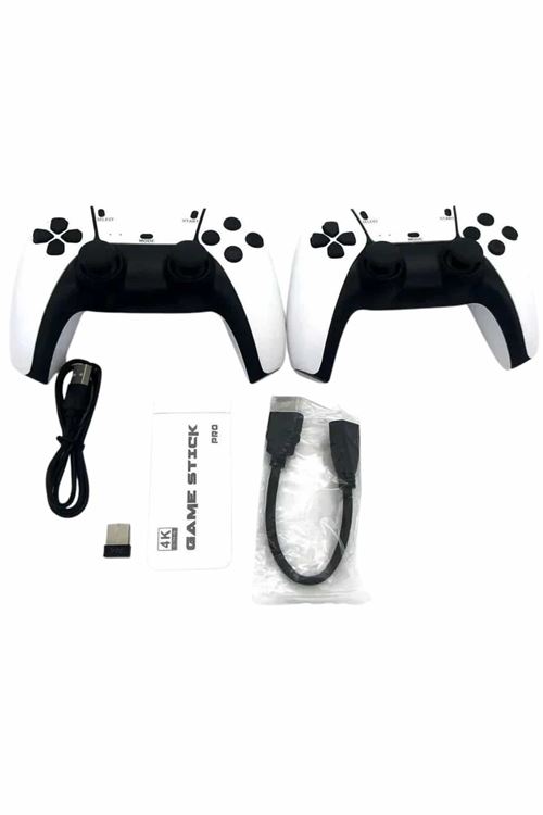 2.4 GHZ Oyun Konsolu Çift Konsol 4K Ultra Hd Game Stick