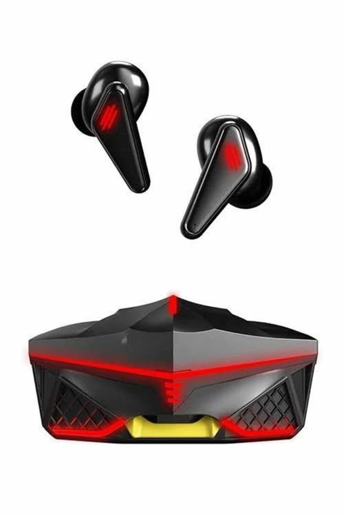 Dokunmatik Kontrol Tws Işıklı Kulakiçi Bluetooth Kulaklık Kablosuz Oyuncu Kulaklığı
