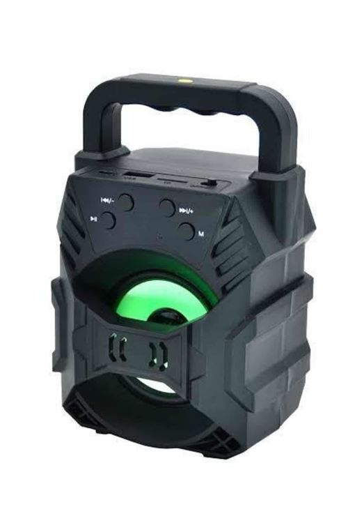 Işıklı Bluetooth Hoparlör Ses Bombası Taşınabilir Yüksek Ses Kaliteli Radyo Özelliği