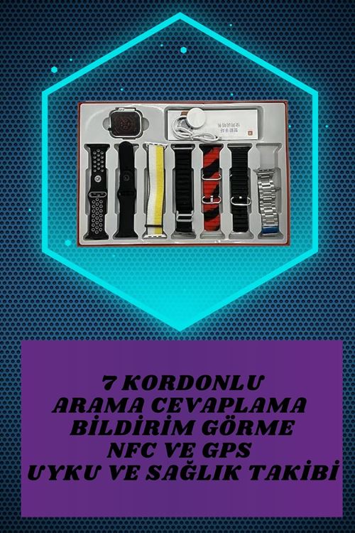 Kulak Üstü Kulaklık Pro9 ve Yeni Nesil Akıllı Saat Android ve İOS Uyumlu ANC Özelliği