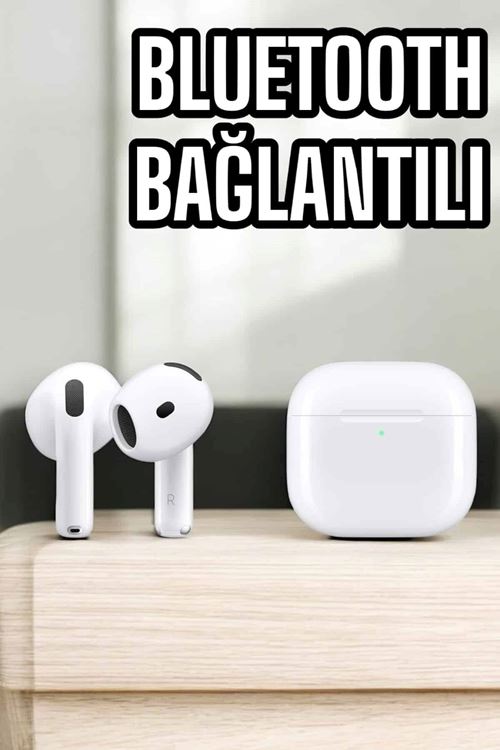 4.Nesil Kaliteli TWS Android ve İOS Uyumlu Mikrofonlu Kulaklık