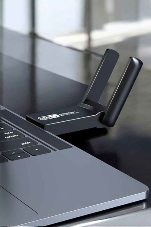 Wifi Adaptör Çift Bantlı Kablosuz Wifi Adaptörü