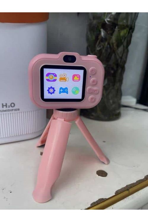 Ayaklı Mini Fotoğraf Makinesi Çocuk Için Eğitici Video Kamera