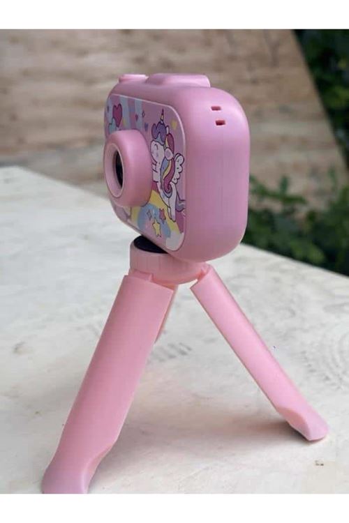 Ayaklı Mini Fotoğraf Makinesi Çocuk Için Eğitici Video Kamera