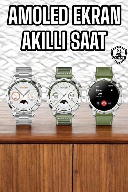 Akıllı Saat Sesli Görüşme Uyku ve Sağlık Takibi NFC Uyumlu