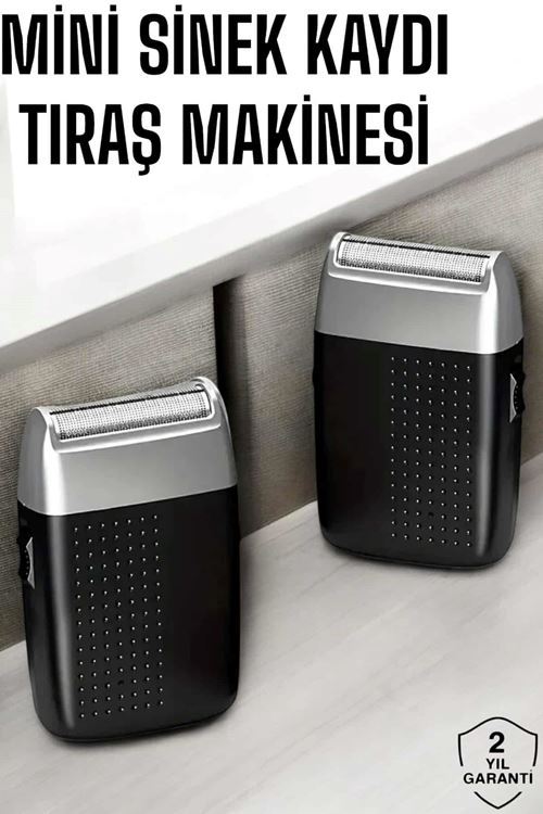 Tıraş Makinesi Mini Sinek Kaydı Şarjlı Taşınabilir Paslanmaz Çelik